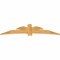 Ekena Millwork Davenport Rough Sawn Timber Gable Bracket, Western Red Cedar, 84"W x 21"H x 2"D x 6"F, 6/12 Pitch GBW084X21X0206DAV00RWR - alternate 3